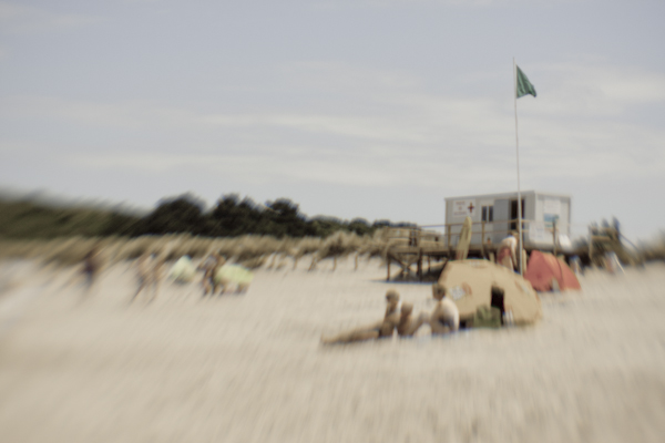 le poste de secours sur la plage